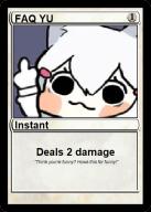 game_card magic_the_gathering middle_finger tenma tenma_maemi tenma_miami // 401x560 // 225KB
