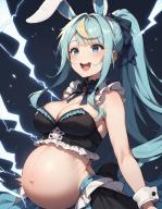 ai AI-generated Kaminari_Clara pregnant // 1792x2304 // 397KB